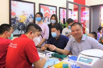 Khai trương điểm hiến máu cố định thứ 5 tại Hà Nội