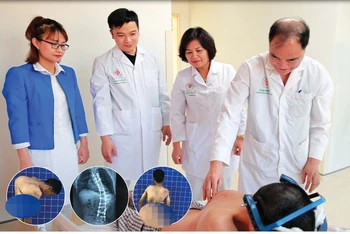 Các bác sĩ đã mang lại hình dáng mới cho bệnh nhân.