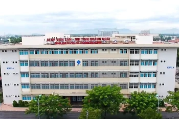 Bệnh viện Sản Nhi tỉnh Quảng Ngãi.