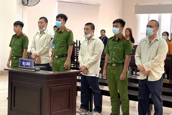 Các bị cáo bị xử phạt thích đáng.