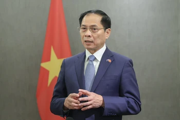 Bộ trưởng Ngoại giao Bùi Thanh Sơn.