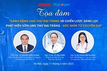 Các chuyên gia tham gia buổi tọa đàm.