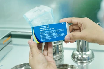Vaccine phế cầu 20 (PCV20) công nghệ mới.
