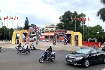 Trung tâm Văn hóa tỉnh Đắk Lắk, nơi sẽ diễn ra Lễ hội “Đêm trắng Ban Mê”.