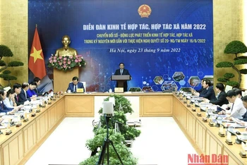 Quang cảnh hội nghị. (Ảnh: TRẦN HẢI)