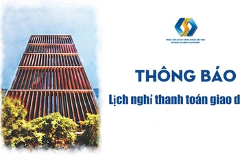 VSD thông báo lịch nghỉ thanh toán giao dịch năm 2023