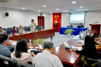 Quang cảnh hội thảo khoa học.