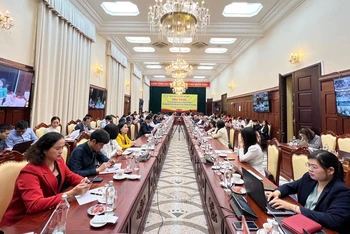 Quang cảnh hội nghị.