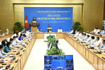 Thủ tướng Phạm Minh Chính dự và chủ trì hội nghị.