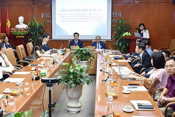Quang cảnh hội thảo.