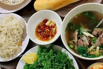 Bún bò Đò Trai có những đặc điểm khác biệt rất riêng.