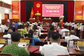 Quang cảnh kỳ họp.