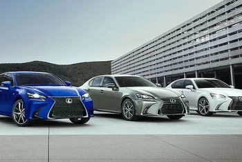 Triệu hồi 64 xe Lexus để thay thế cụm thông hơi bình nhiên liệu 