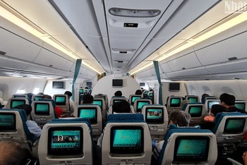 Dự báo năm 2023, thị trường hàng không quốc tế của Việt Nam sẽ hồi phục về gần như giai đoạn trước dịch Covid-19. (Ảnh minh họa: T.LINH)