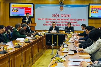 Quang cảnh buổi hội nghị.