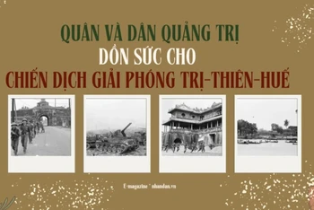 Quân và dân Quảng Trị dồn sức cho chiến dịch giải phóng Trị-Thiên-Huế