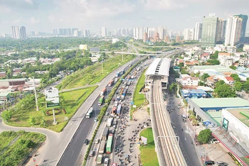 Các dự án nhà ở tại thành phố Thủ Đức. (Ảnh: CTV)