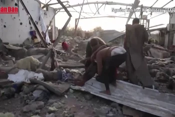 [Video] Lực lượng Houthi cáo buộc Mỹ không kích khiến 68 người di cư thiệt mạng