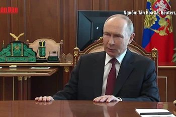 [Video] Tổng thống Nga đề xuất đối thoại trực tiếp với Ukraine ngày 15/5