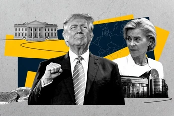 [Video] Tổng thống Trump bất ngờ hoãn áp thuế 50% với EU