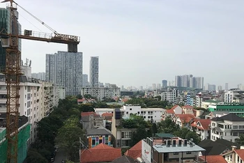 Dự án phát triển nhà ở tại Hà Nội. (Ảnh: Ngọc Anh)