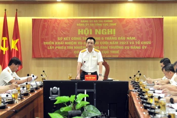Đảng ủy cơ quan Tổng cục Thuế yêu cầu các Đảng bộ, chi bộ thuộc và trực thuộc triển khai Chương trình hành động thực hiện Nghị quyết số 21-NQ/TW phù hợp với đặc điểm tình hình của đơn vị