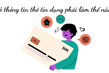 [Infographic] Lộ thông tin thẻ tín dụng phải làm thế nào?