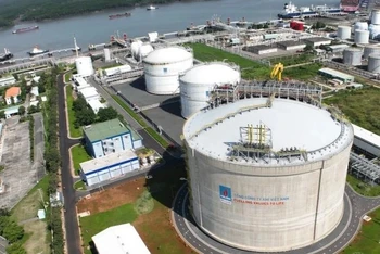 Kho LNG Thị Vải (PV GAS). Ảnh: yousportnews.co
