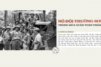 Bộ đội Trường Sơn trong mùa xuân toàn thắng
