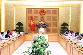 Phó Thủ tướng Vũ Đức Đam cho rằng phương thức thực hiện các chính sách xã hội trong giai đoạn sắp tới cần mở rộng, có sự đổi mới. (Ảnh: VGP/Đình Nam)