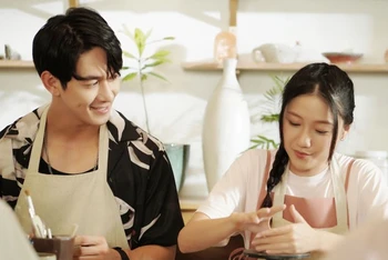 Cảnh trong phim Nhà bà Nữ. (Ảnh: Đoàn làm phim)