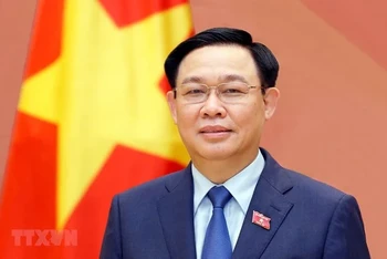Chủ tịch Quốc hội Vương Đình Huệ. (Ảnh: TTXVN)
