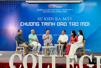 Trường cao đẳng Phát thanh-Truyền hình 2 ra mắt chương trình đào tạo mới.