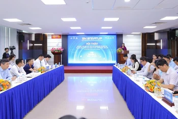 Quang cảnh hội thảo (Ảnh: Trung tâm Truyền thông và sự kiện, Bộ giáo dục và Đào tạo)