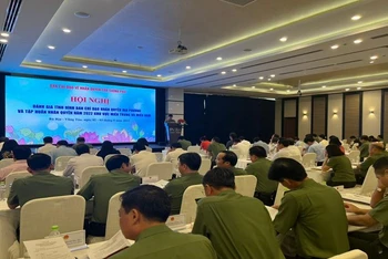 Quang cảnh hội nghị.