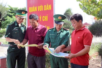Tuyên truyền giúp ngư dân nâng cao nhận thức về bảo vệ đường ống dẫn khí trên biển.