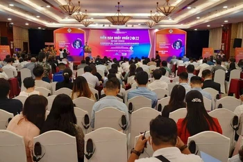 Quang cảnh Diễn đàn xuất khẩu 2022.
