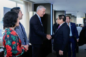 Chủ tịch BVA Andries Gryffroy cho biết, Bỉ và châu Âu đang tìm kiếm các đối tác ổn định và Việt Nam là một lựa chọn. (Ảnh: Nhật Bắc)