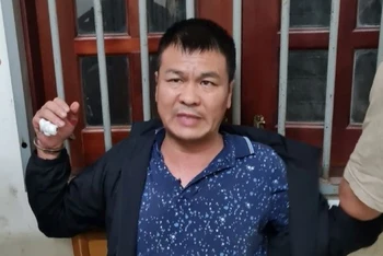 Đối tượng Yang Zhong Wu - nghi can sát hại chị L.T.M (30 tuổi, nhân viên kế toán) vào ngày 29/3 bị công an Gia Lai bắt giữ. (Ảnh: Công an cung cấp)