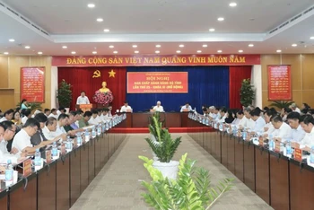 Toàn cảnh hội nghị.