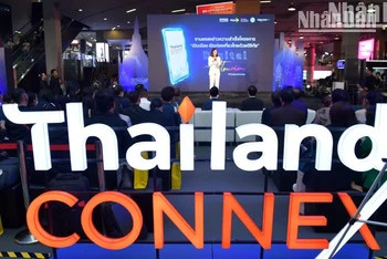 Cơ quan Xúc tiến kinh tế số Thái Lan (DEPA) tổ chức họp báo tổng kết hoạt động dự án “Du lịch số”. (Ảnh: ĐINH TRƯỜNG)