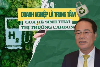 Doanh nghiệp là trung tâm của hệ sinh thái thị trường carbon
