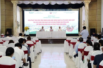 Các đại biểu thảo luận tại diễn đàn.