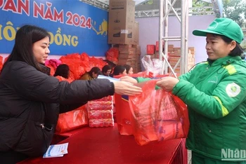 Gian hàng 0 đồng tại Chương trình.