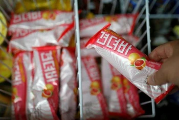 Kim ngạch xuất khẩu các sản phẩm kem của Hàn Quốc trong 6 tháng đầu năm 2022 đạt 50 triệu USD. (Ảnh: Reuters)