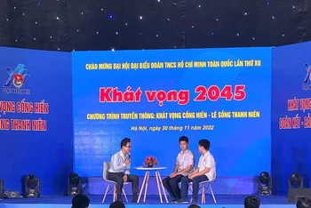 Các đại biểu chia sẻ tại chương trình.
