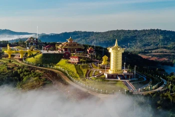 Toàn cảnh Samten Hills Dalat.