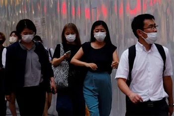 Đường phố Tokyo, Nhật Bản, ngày 25/7/2022. (Ảnh: Reuters)