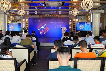 Toàn cảnh cuộc họp báo về giải.