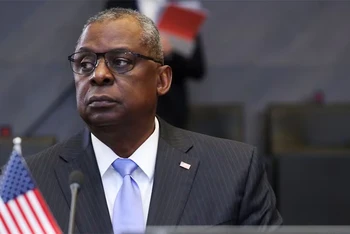 Bộ trưởng Quốc phòng Mỹ Lloyd Austin. Ảnh: Reuters